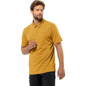 Jack Wolfskin DELGAMI Polo M, curry, M