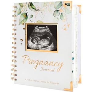 Inspire: Zwangerschapsdagboek Memory Book - 90 pagina's Hardcover Zwangerschapsboek, Zwangerschapsplanner, Zwangerschapstijdschriften voor eerste keer moeders, Baby Memory Book, Mom Book Diary,