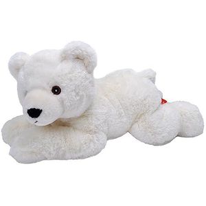 Wild Republic EcoKins ijsbeer, knuffeldier, 30,5 cm, milieuvriendelijke cadeaus voor kinderen, pluche speelgoed, handgemaakt met 16 gerecyclede plastic waterflessen