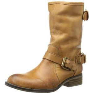 Steve Madden Energize 01110674 Dames biker boots, Braun Cognac Leather, 39 EU