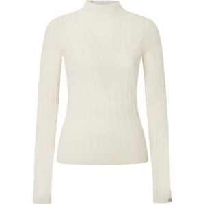 Pepe Jeans Dames Izabel Coltrui, Knitwear, Wit, XS, Wit (Mousse Wit), XS