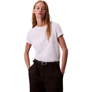 Calvin Klein Jeans - Classic Foil Monologo - T-shirt - Met Korte Mouwen