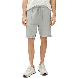 Koton Heren Trekkoord Seam Detailled Folded Leg Slim Fit Shorts, grijs (023), XL