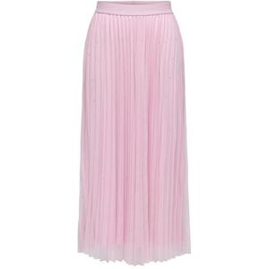 ONLY Dames Onlcarley Stone Tulle Rok Box JRS, Roseate Spoonbill, L