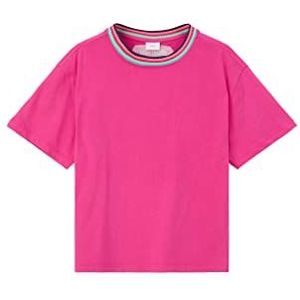 s.Oliver Junior Girls 2130472 T-shirt, korte mouwen, roze 4461, 152, Roze 4461, 152 cm