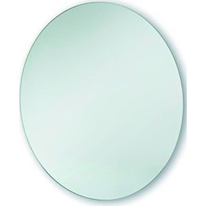 Blue Canyon Badkamer Mantel Hall Ronde Vierkante Cosmetische Scheren Gemonteerde Spiegel Frosted (Rond Plain 40cm)