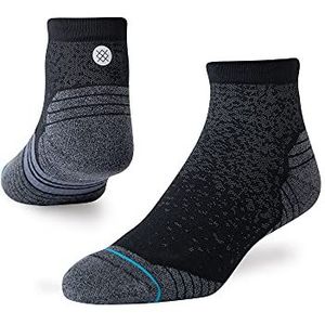 Stance Quarter Sock - Run - Feel 360 x Infiknit, Zwart, Small