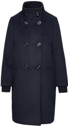 Tussenmantel - Effen - Zware Stof - Normale Pasvorm