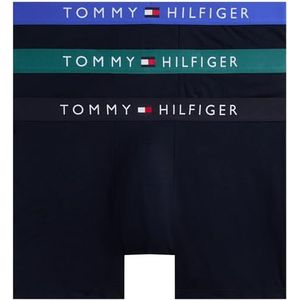 Tommy Hilfiger - Heren 3-pack Boxershorts - Geel - Met Logo Tailleband