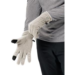 Jack Wolfskin Unisex Real Stuff Glove Handschoen, Dove, S, dove, S