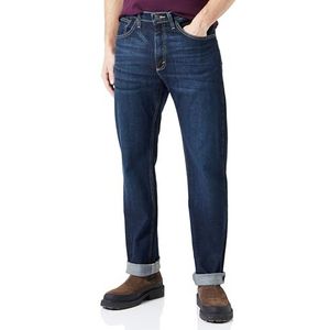 Wrangler Regular Fit Jeans voor heren, Blackened Indigo, 31W / 32L