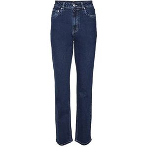 bestseller a/s VMDREW HR Straight GU3130 GA NOOS Jeans, Dark Blue Denim, 29/32