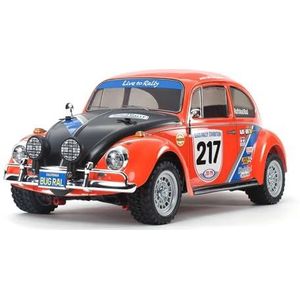 TAMIYA - Volkswagen Beetle Rally - Radiografisch Bestuurbaar - 4WD - Kit Model