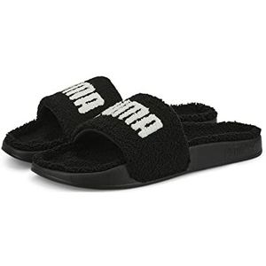 PUMA Unisex's Leadcat 2.0 Sherpa Slide Sandaal, Zwart, 42 EU