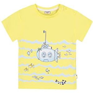 SALT AND PEPPER Baby-jongens U-boot print van organisch katoen T-shirt, citroen, 56