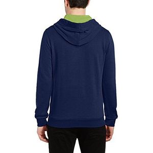 edc by ESPRIT heren sweatshirt hoody met 3D-print - slim fit