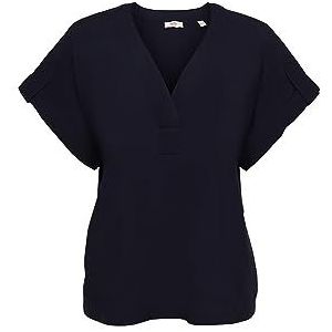 ESPRIT Damesblouse, 400/marineblauw, XXS