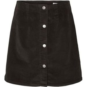 Vero Moda - VMETTA HR SHORT CORD SKATER SKIRT - Chocolate Torte - Strokenrok