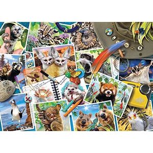 Ravensburger Traveller's Animal Journal 1000-delige legpuzzels voor volwassenen en kinderen vanaf 12 jaar