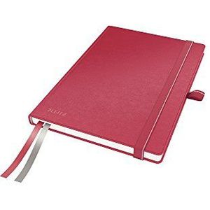 Leitz 44770025 notitieboek Complete, rood geruit A5 rood