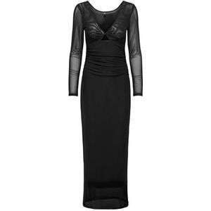 ONLPARIS L/S Reversible Dress Box JRS, zwart, M