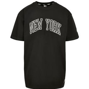 STARTER BLACK LABEL Heren Starter New York Tee, zwart, XXL Grote maten Extra Tall