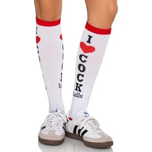 Cocktails acrylic knee socks