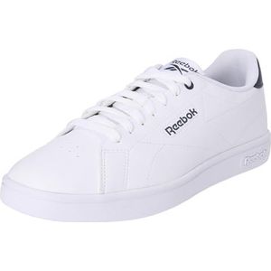 Reebok Unisex Court Clean Sneaker, FTWWHT/VECNAV/EACOBL, 3.5 UK, Ftwwht Vecnav Eacobl, 35 EU