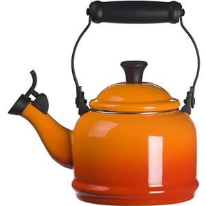 Le Creuset Demi Waterkoker, geëmailleerd staal, 1,1 l, Volcanic