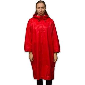 Lowland Outdoor Unisex-Adult, L472 Wandelponcho, Rood, Large