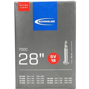 Schwalbe SV18 700C Xtra Light Sclaver en Presta binnenband