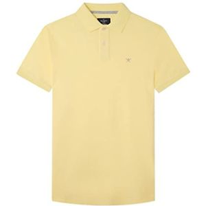 Hackett London Heren Slim Fit Logo Polo Shirt, Klaret, XXL