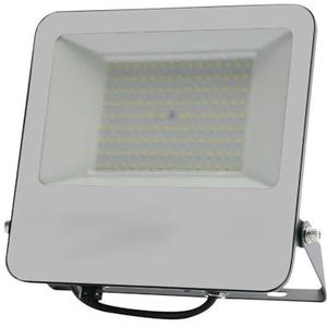 100 W Chip-projector, 1 m, kabel 6500 K, behuizing zwart, gesatineerd glas, grijs