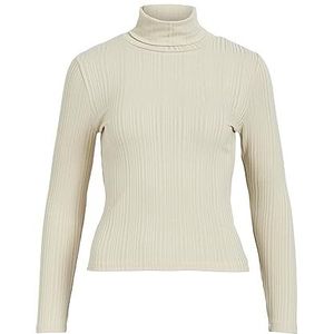 Object OBJADRIANNA L/S rolhals TOP NOOS, zwart (total black), S