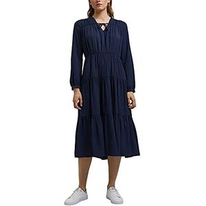 ESPRIT dames jurk, 400/marineblauw, 38