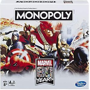 Monopoly Monopoly Marvel 80 jaar Comics gezelschapsspel, bordspel, Franse versie