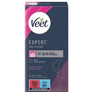 Veet Wasstrips voor de normale huid, 40 strips