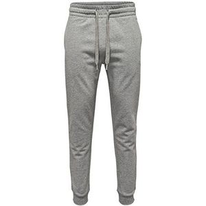 ONLY & SONS Onsniel Noos Joggingbroek voor heren, wijde pijpen, grijs (light grey melange), M