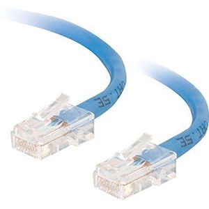 C2G 1.5M Cat5e netwerk Crossover Patch kabel. Xover Ethernet kabel, Peer-to-Peer Computer Lead. BLAUWE CAT5E PVC UTP