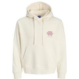 Jack & Jones - JORMEADOWS SWEAT HOOD - Hoodie - Antique white - Met Capuchon
