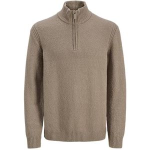 JACK & JONES Jcopoint Knit Boucle Bf Pack, Desert Taupe, XXL