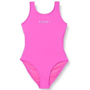 4F JUNIOR Zwempak voor meisjes, Roze, 134-140