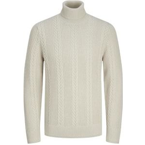 Jack & Jones Jcocipher Knit Roll Neck, maanbeam, S