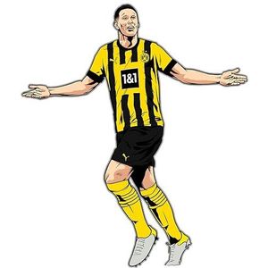 Borussia Dortmund Unisex BVB T-shirt Süle Comic T-Shirt