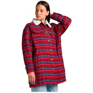 Lee Wool Coat damesjas, scarlet, XL