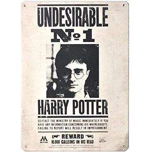 Harry Potter Metaalfolie van metaal, meerkleurig, uniek