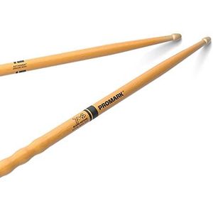 ProMark Drumsticks - Glenn Kotche Active Wave Drumstick - ActiveGrip voor veilige, comfortabele grip - wordt plakkeriger als je handen zweet - actieve grip afwerking, eikelpunt, hickory hout - 1 paar