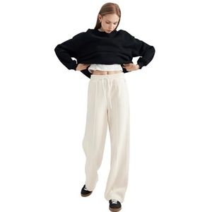 DeFacto Shorts voor dames, Ecru, XL