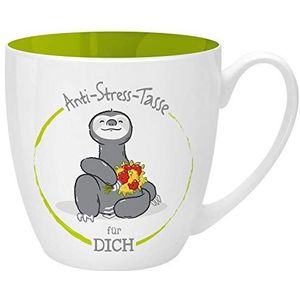 Gruss und Co 46267 anti-stress mok voor jou, 45 cl, geschenk, koffiemok