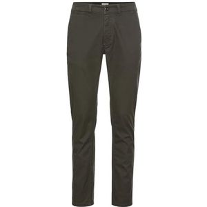 camel active Heren Heren Slim Fit Chino Blattgrün, 32, Herenkleding-30/32 Broek, Bladgroen, 30 W/32 L, Blad Groen, 30W / 32L